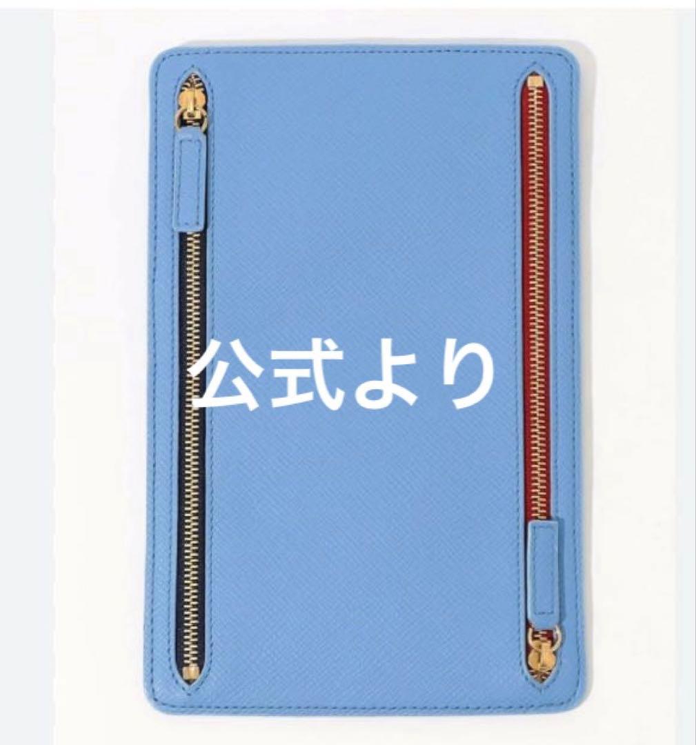 SMYTHON ✨パナマ　ジップカレンシーケース✨ライトブルー