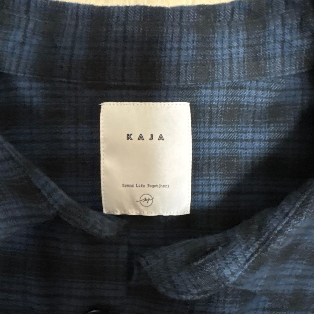 KAJA チェックネルシャツ サイズ2