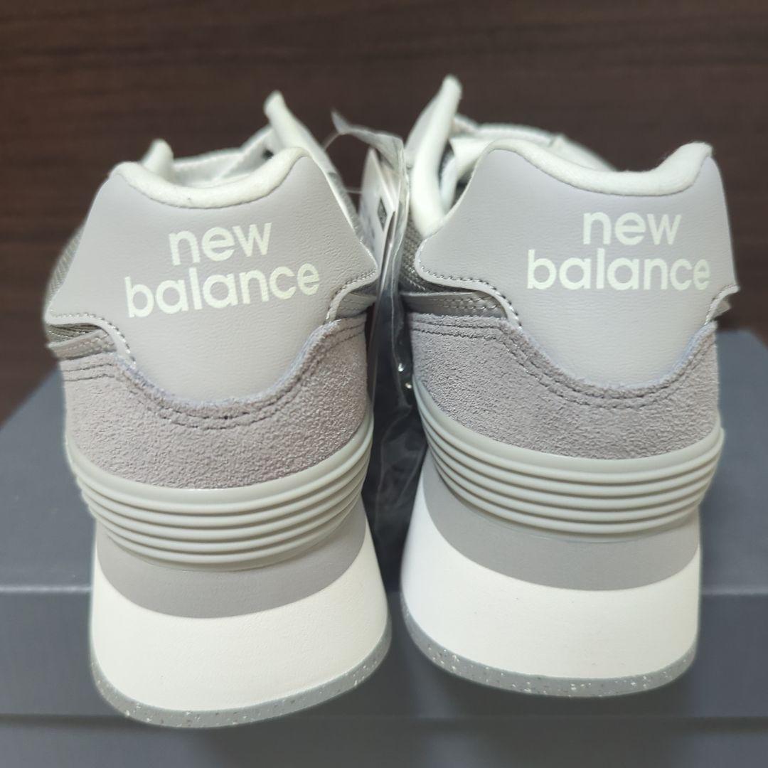 New Balance WL574ZSDB　グレー スニーカー 24cm
