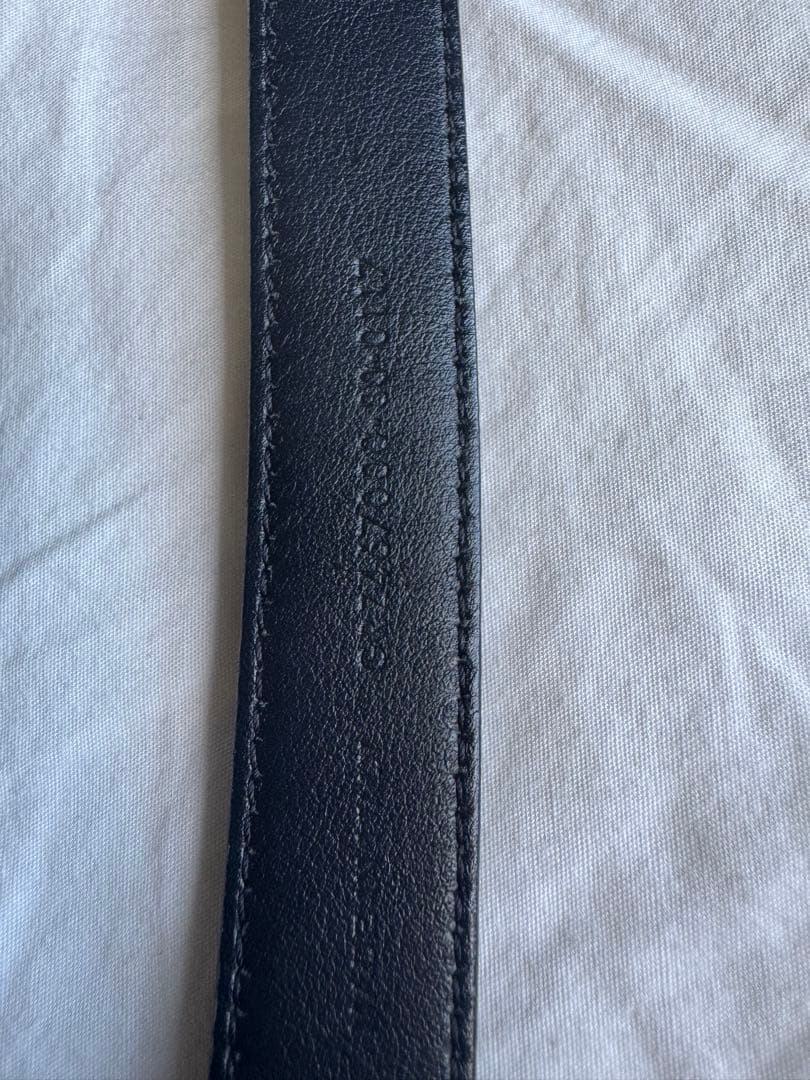 サンローランパリ　スクエアバックルベルト