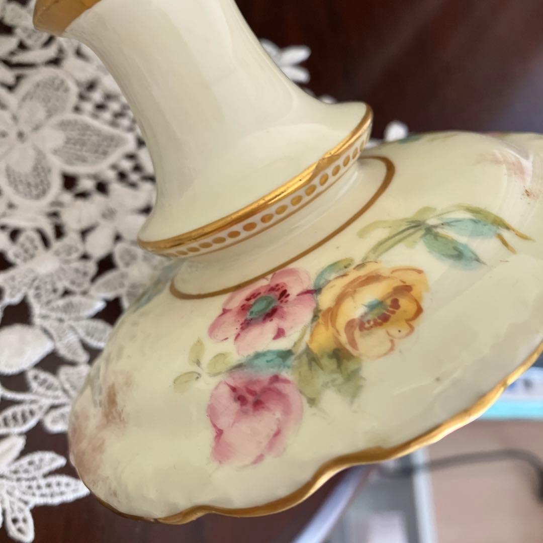 古ロイヤルクラウンダービー　薔薇のタッツァ