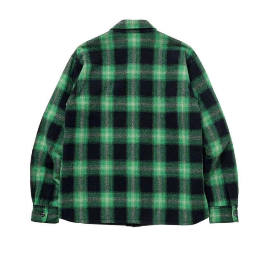 RATS WOOL CHECK SHIRT JKT Mサイズ　キムタク着