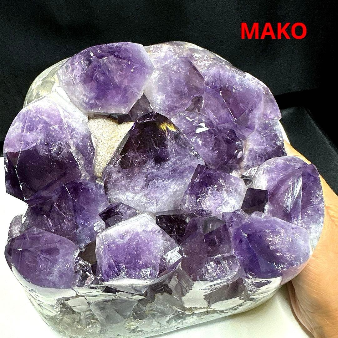 M1749☆アメジストクラスター12.4Kg☆天然石　原石☆N50602