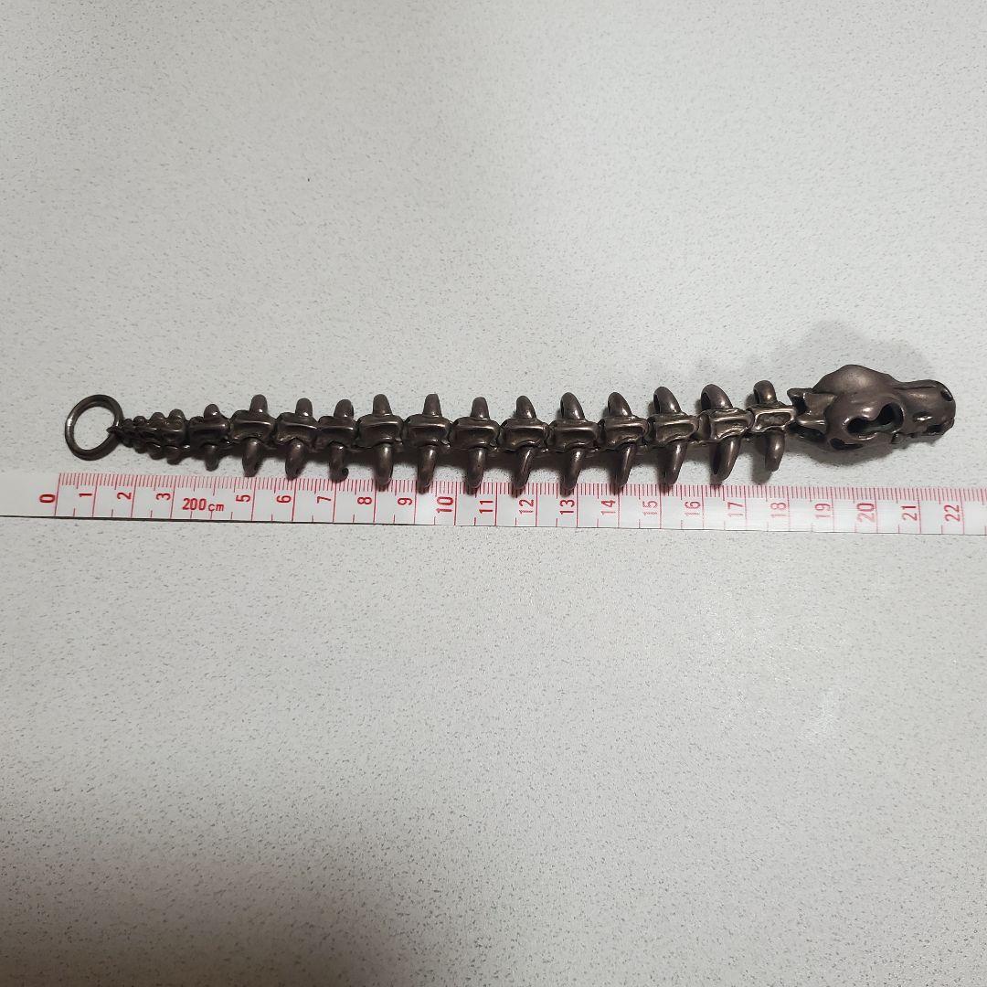 925シルバー ブレスレット スカル モチーフ