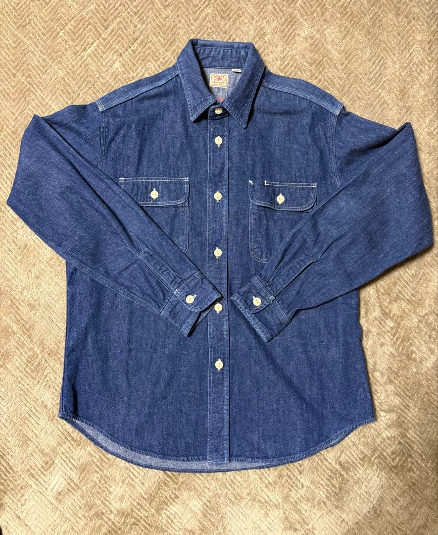 SUGAR CANE No.SC25679 インディゴデニムワークシャツ