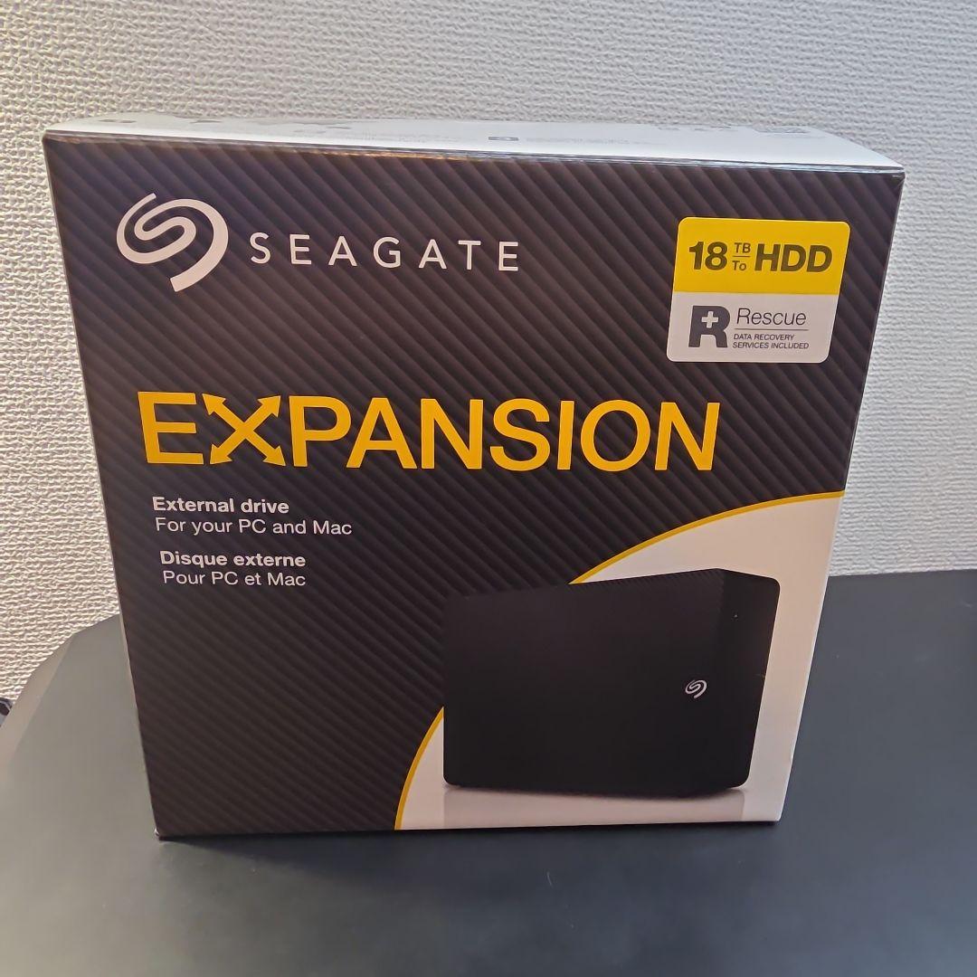 SEAGATE EXPANSION 外付けハードディスク　18TB