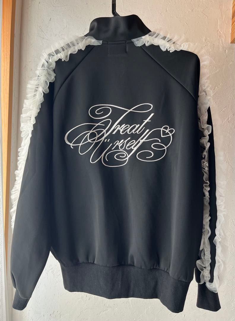 【non】Treat Girl's tulle frill jersey