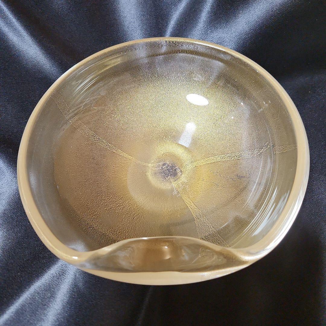 ベネチアンガラス ムラーノガラス 金彩 SEGUSO×TIFFANY コラボ作