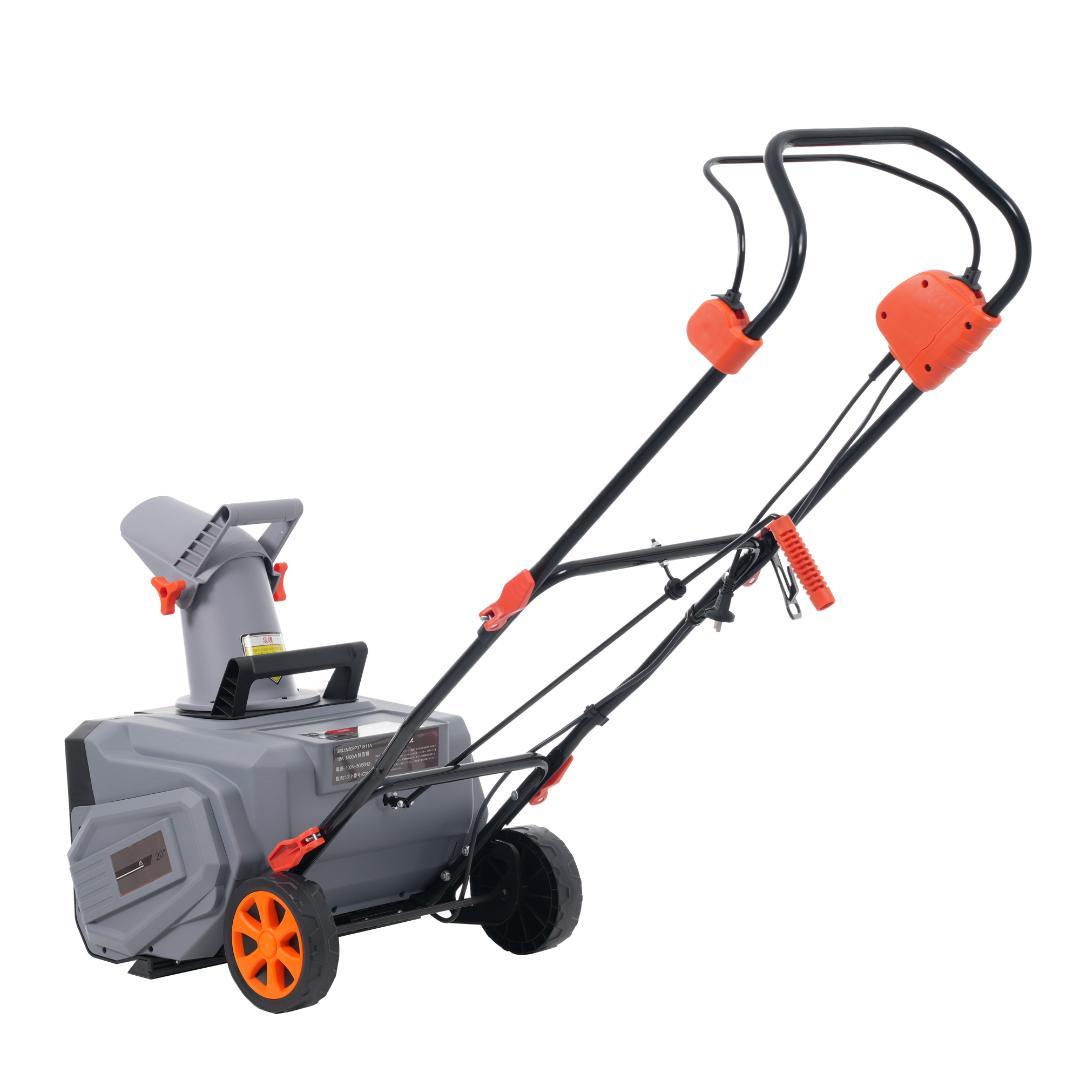 タイムセール！新作の大型除雪機　軽量　家庭用　除雪幅46cm高27cm　GREY