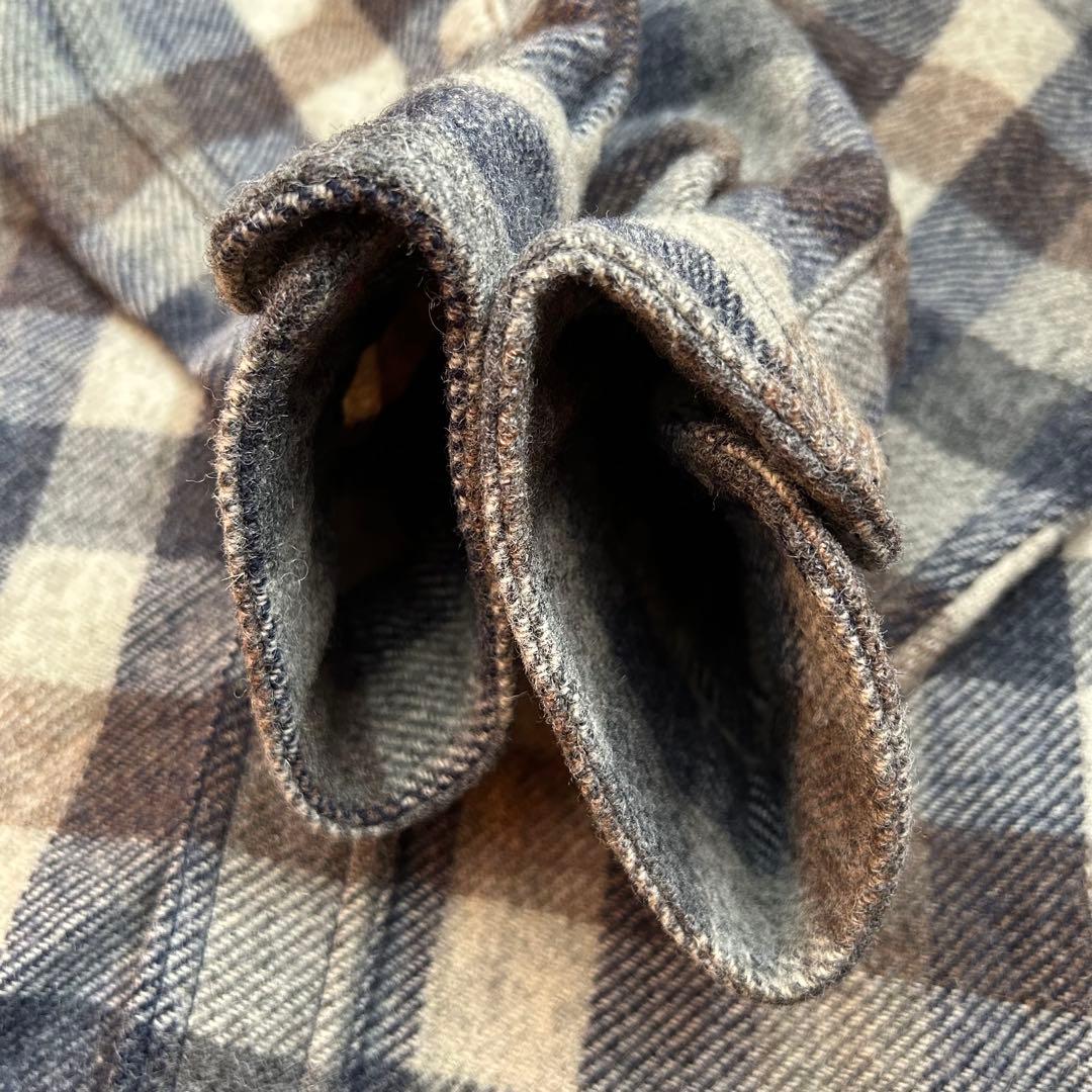 古着 90s OLD WOOLRICH 長袖シャツ CPOジャケット チェック