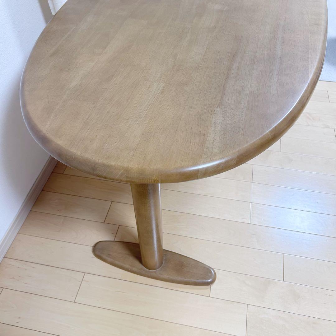 【希少】　カリモク　ダイニングテーブル　オーダー　楕円　3脚　karimoku