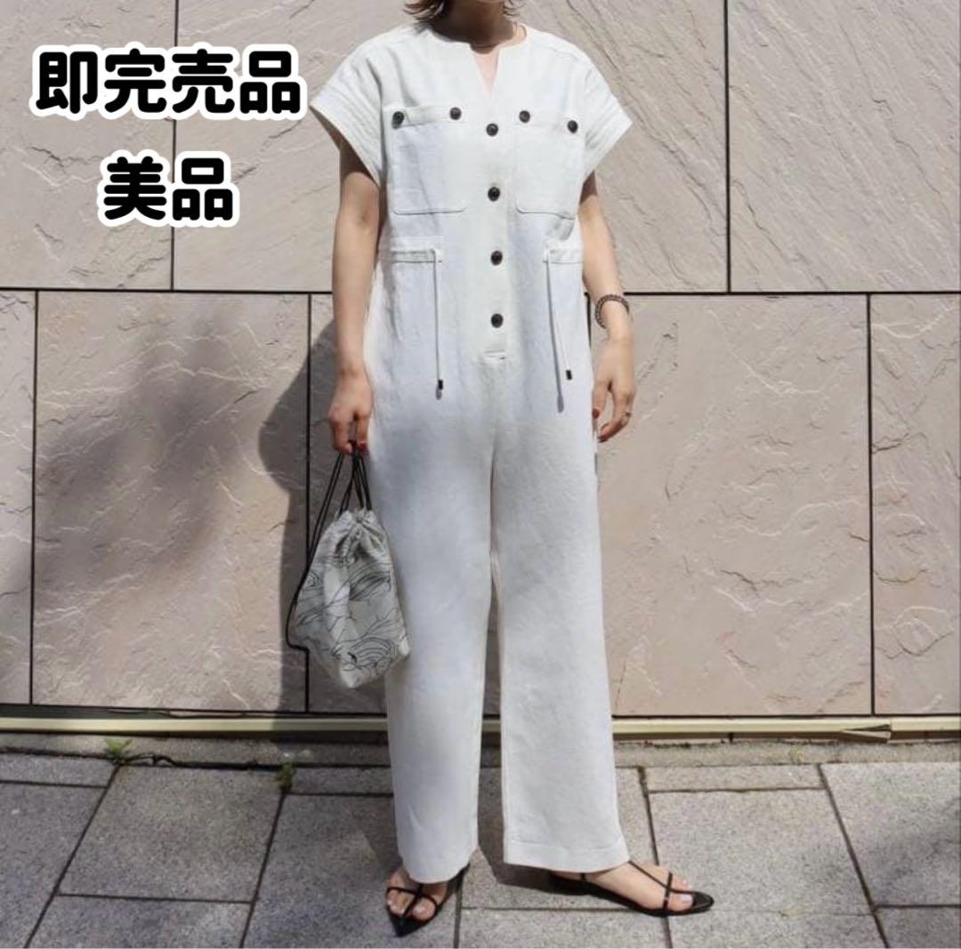 マチャット MACHATT リネンオールインワン 完売品 ゆったり 春夏