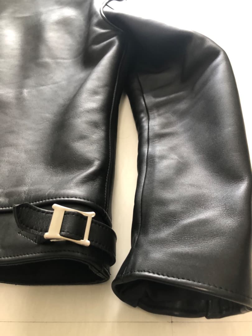 美品 666 LJM-17TFシングルライダースジャケット 36