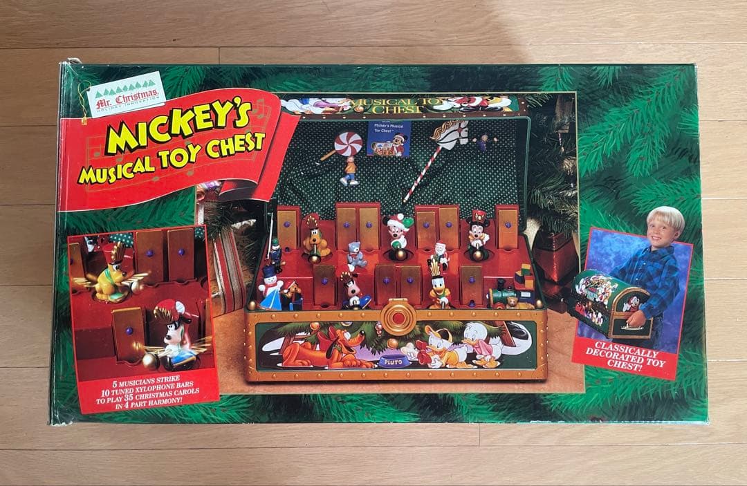 オルゴール Mickey's Musical Toy Chest
