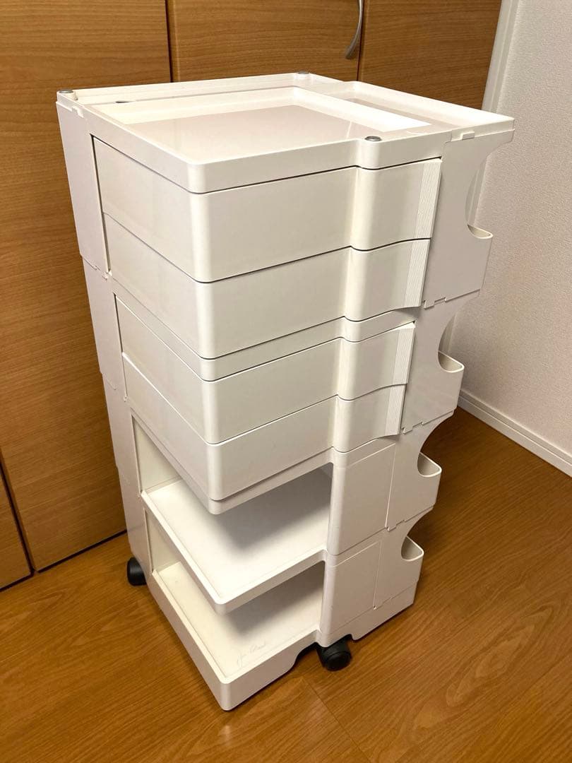 Boby Wagon ボビーワゴン 4段　ホワイト