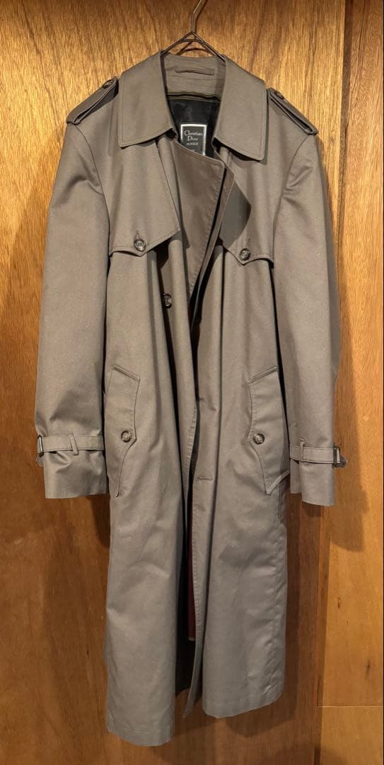 Christian Dior Monsieur ダブルブレスト トレンチコート