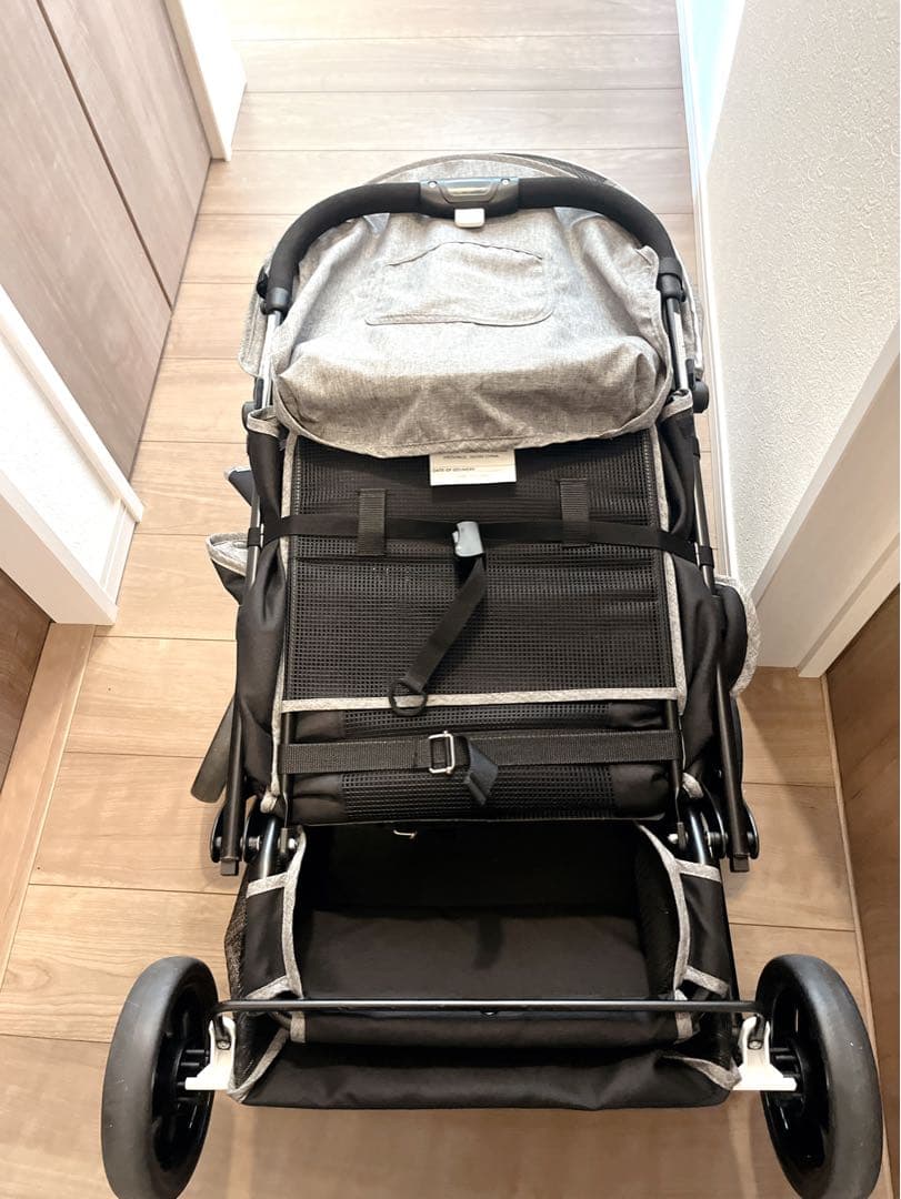 【お買得✨】besrey 2人乗りベビーカー　ツインストローラー