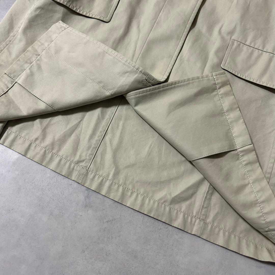 美品✨バーバリーロンドン ステンカラーコート　比翼 ロングノバチェック ベージュ