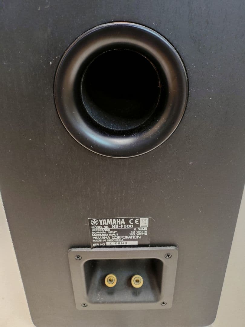 YAMAHAヤマハ トールボーイ スピーカー NS-F500 ブラック( ㊧ )