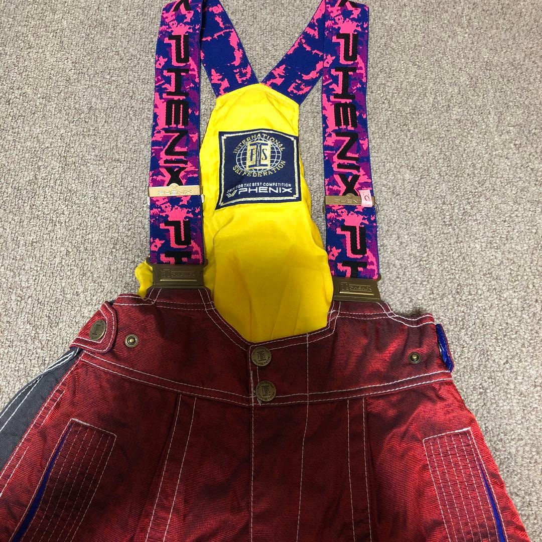 美品　PHENIX スキーウェア レッド/ネイビー