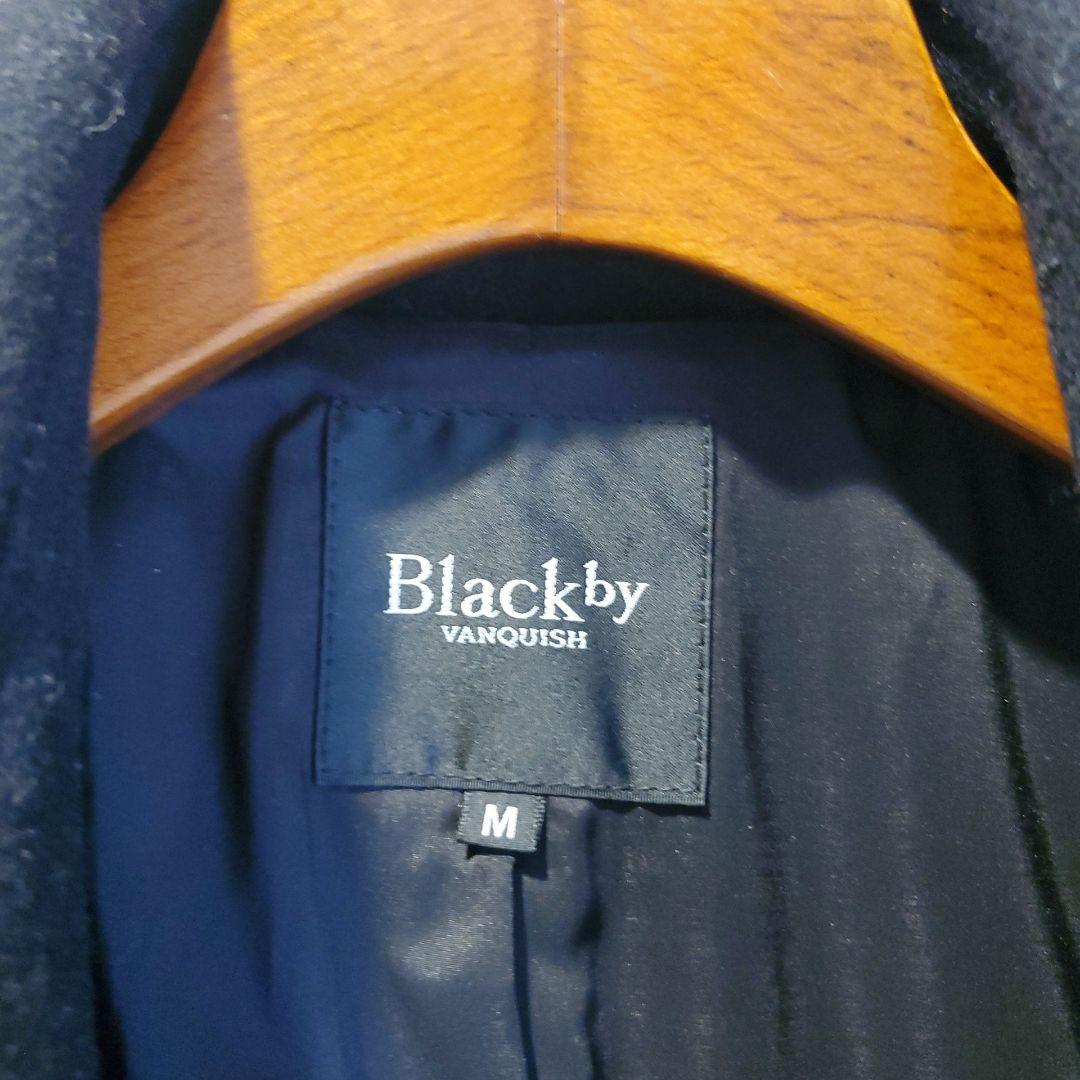 美品！Black by VANQUISH ウールトレンチコート BVJ035 M