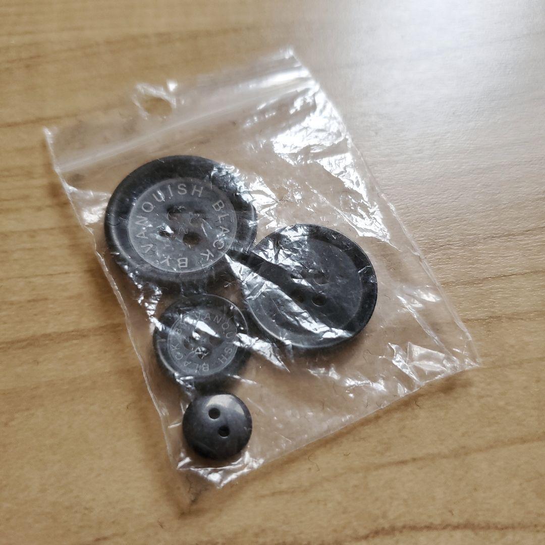 美品！Black by VANQUISH ウールトレンチコート BVJ035 M