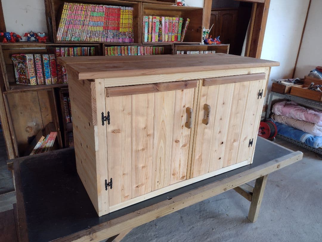 すいそうだい　無塗装