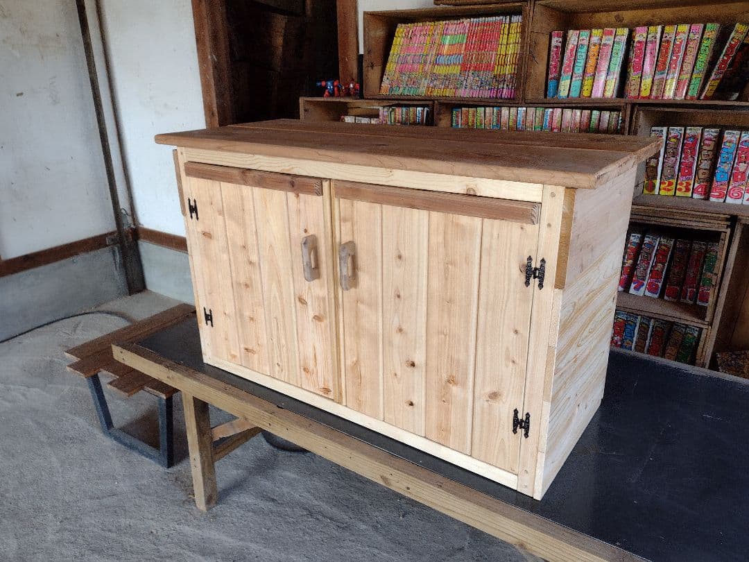 すいそうだい　無塗装