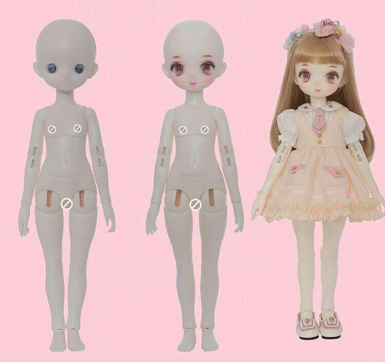 BJD 1/6 ドール本体 Tiny　球体関節人形 ハンドメイド