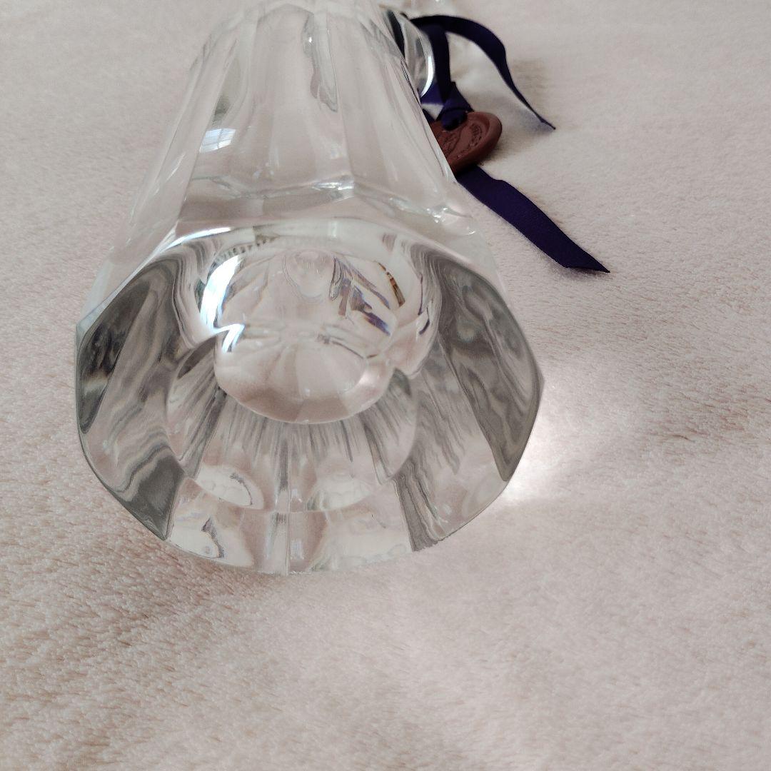 WILLIAM YEOWARDクリアガラス花瓶 ハンドル付き