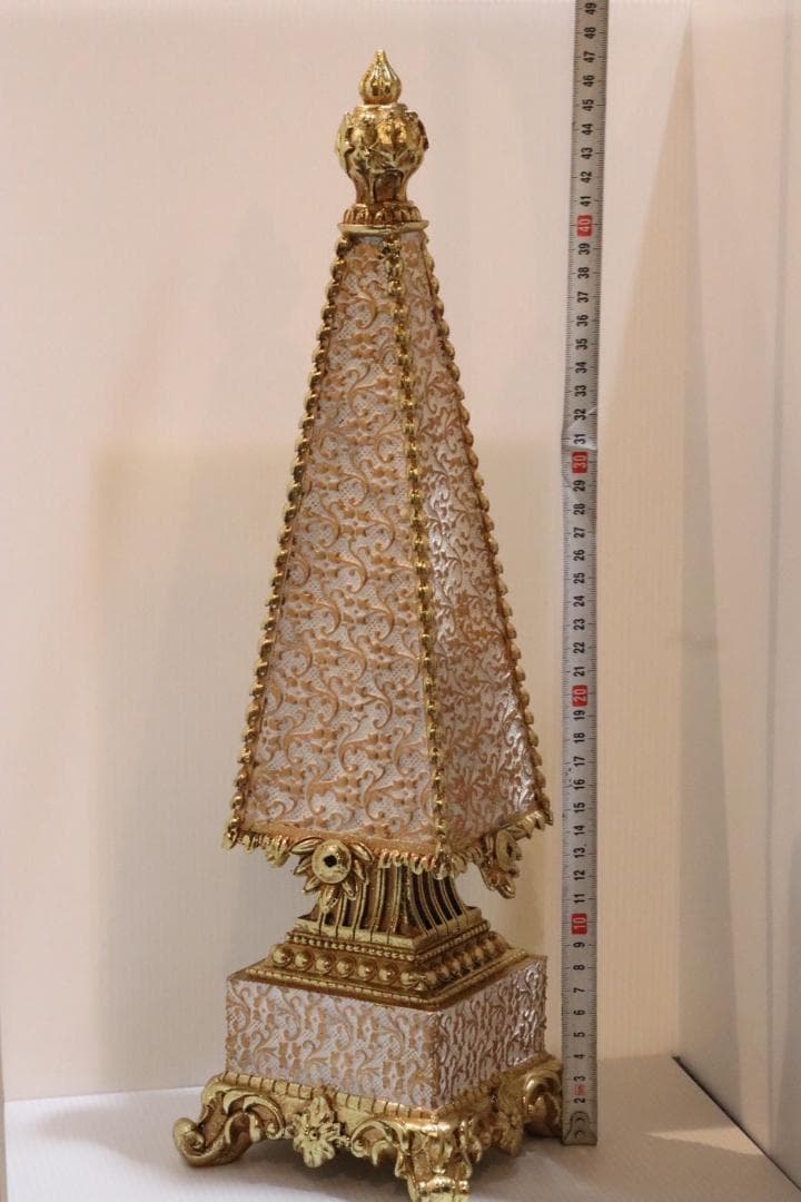 ツリーオブジェ　ホワイトゴールド