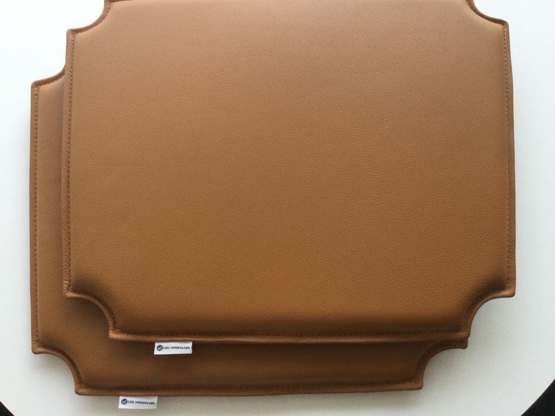 カールハンセンアンドサンCH24 Yチェア専用クッション(キャメル色)2点セット