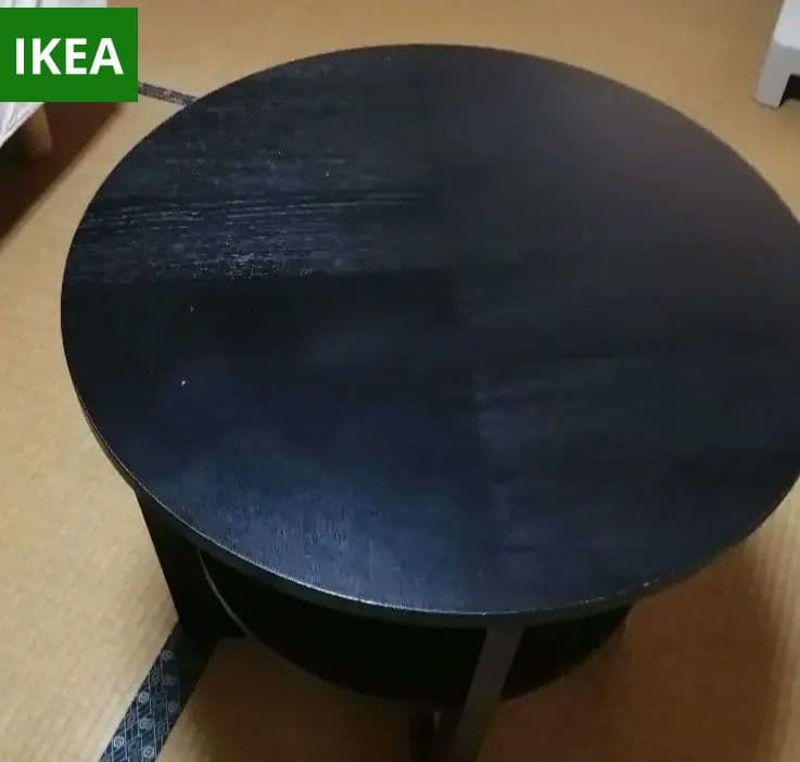 引取歓迎‼️　IKEA　VEJMON　軽い！　丸テーブル　　カフェテーブル