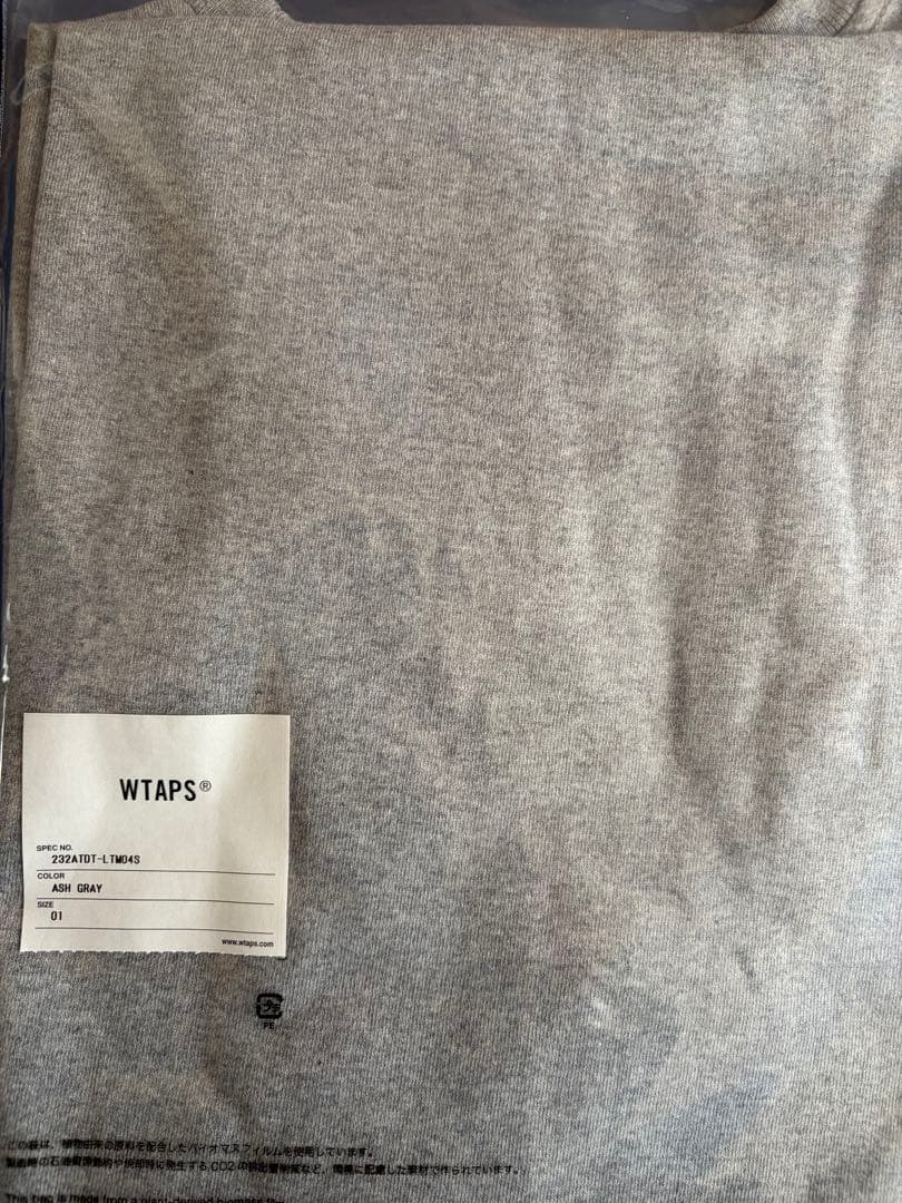 WTAPS グレー 長袖カットソー S