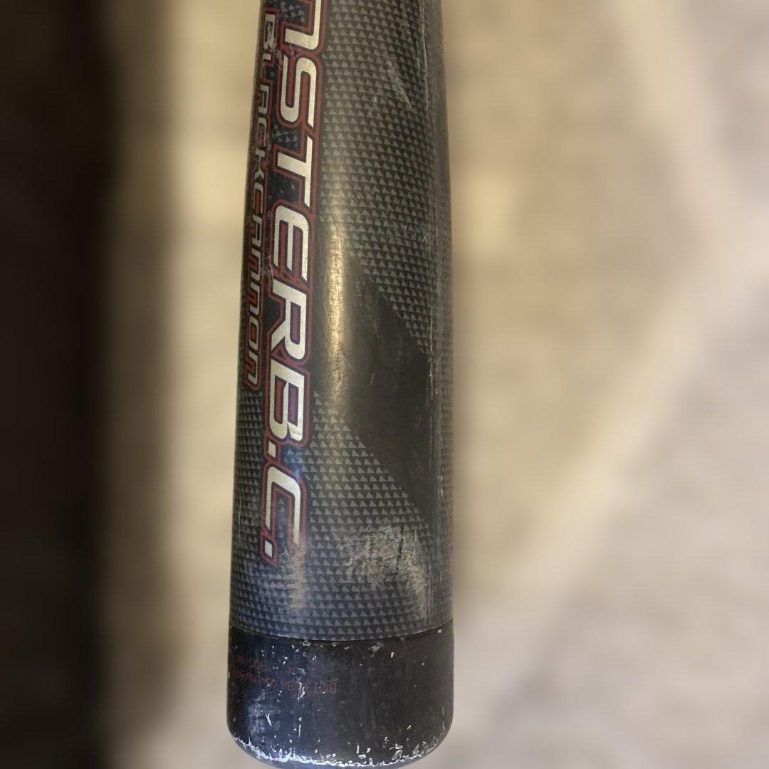 値下げ　モンスターブラックキャノン軟式バット 84cm 730g ミドルバランス