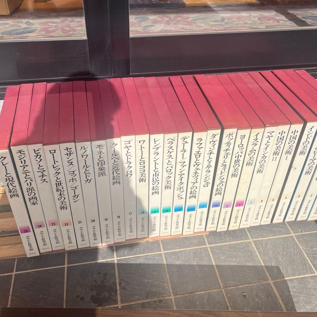 グランド世界美術全集　25冊