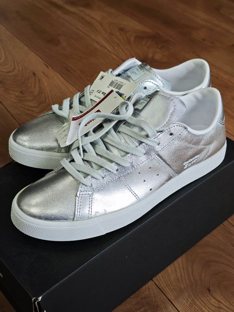 Onitsuka Tiger シルバー スニーカー 27cm