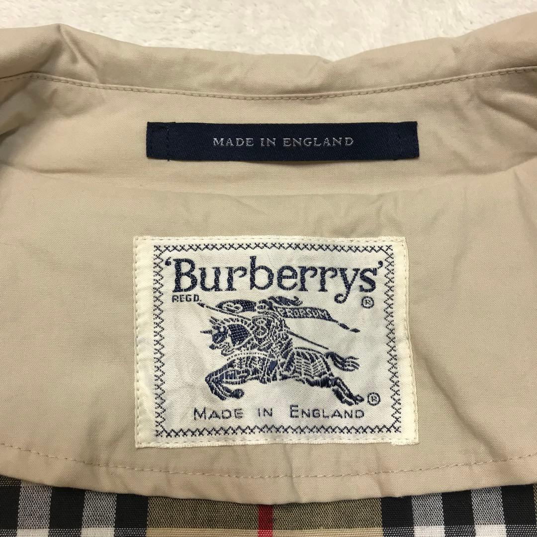 バーバリー Burberry ステンカラーコート ノバチェック べージュ M