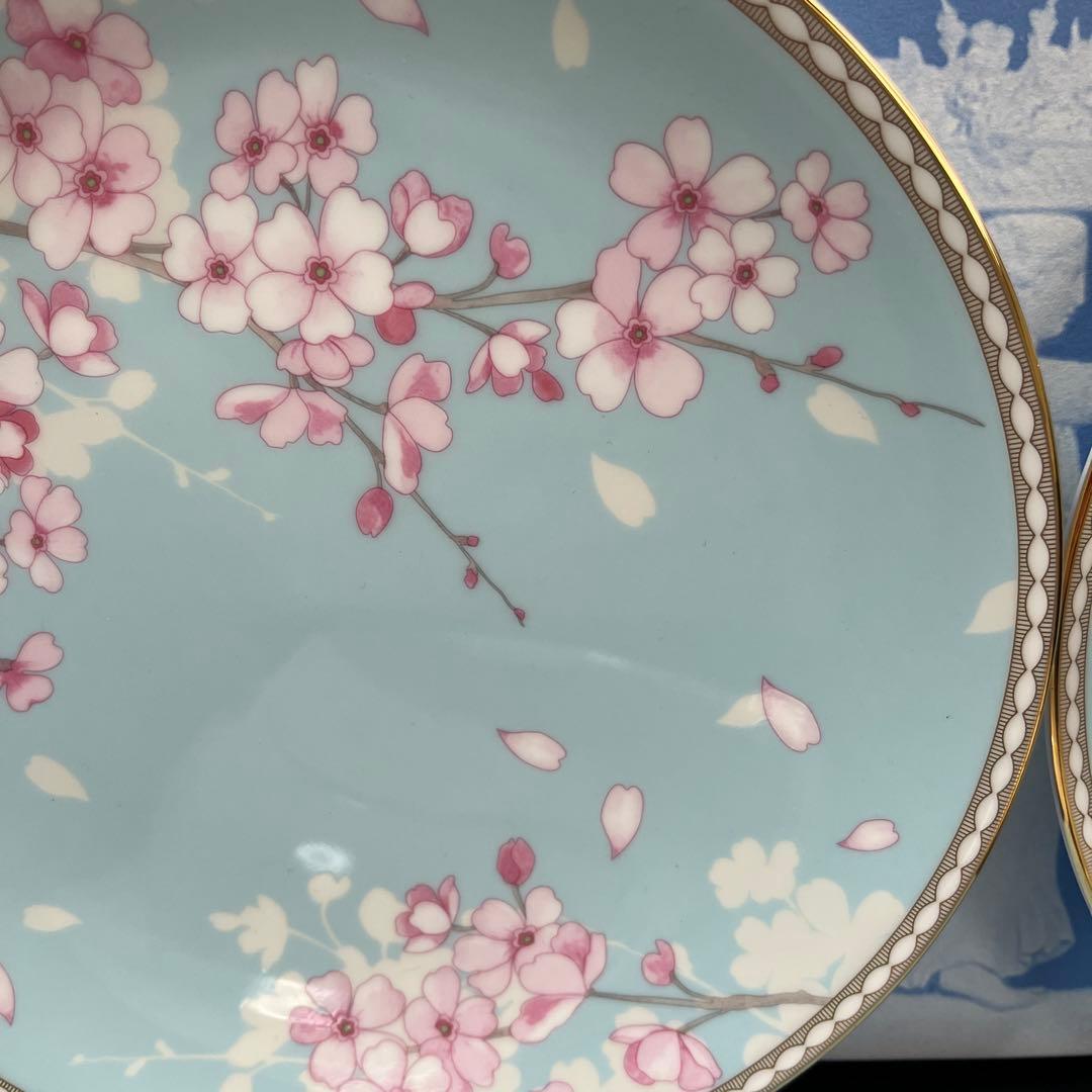 ［新品］ スプリングブロッサム　プレート4枚　英国製