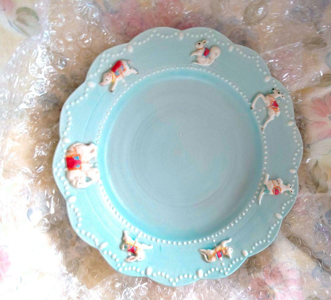 佐々木忍 プレート 大皿 メリーゴーランド