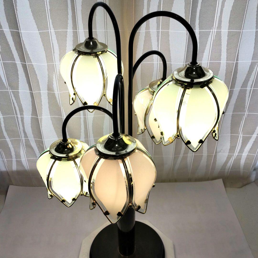 フロアランプ 鈴蘭のランプ 約85cm 昭和レトロ