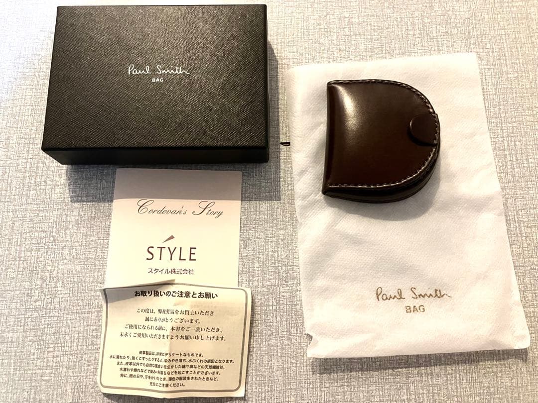 Paul smith コードバン　ケース　美品