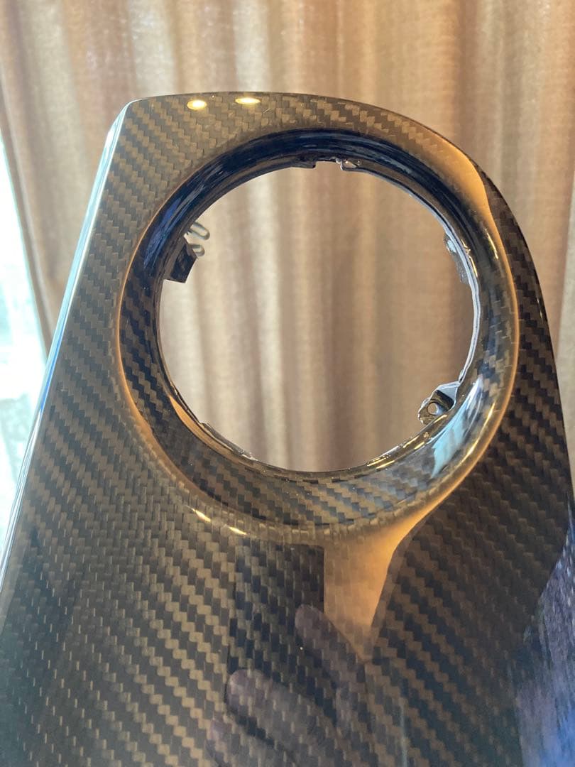 アバルト595 esseesse　純正インパネ　パネル　カーボン　右ハンドル