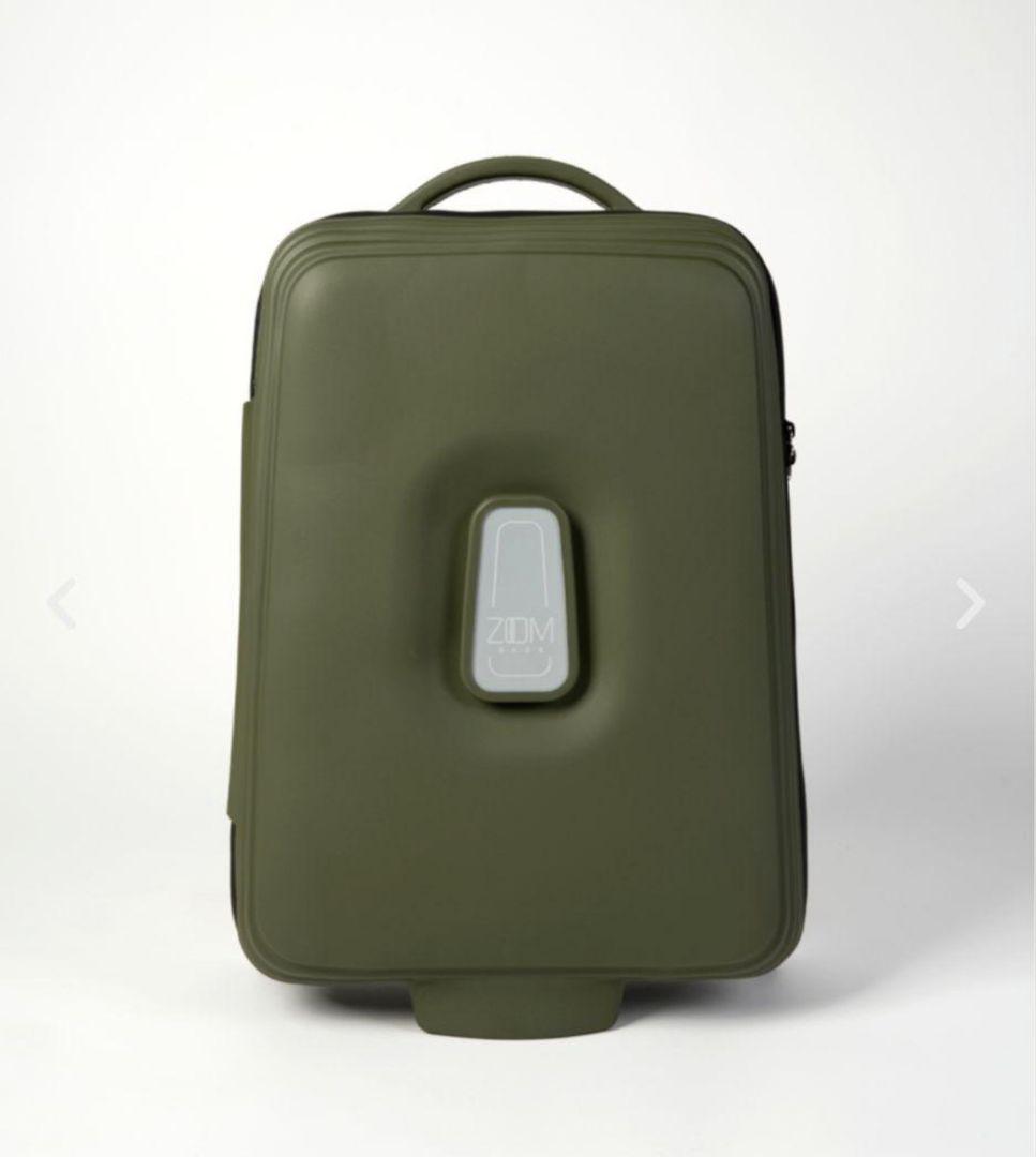 ♦新品♦ スーツケース イタリア製 グリーン 機内持込OK キャリーバッグ