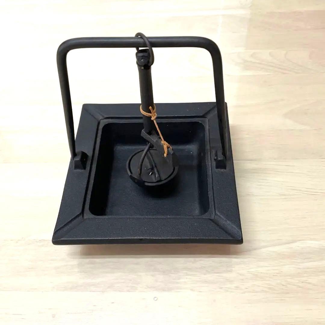 灰皿・南部鉄器　炉端灰皿