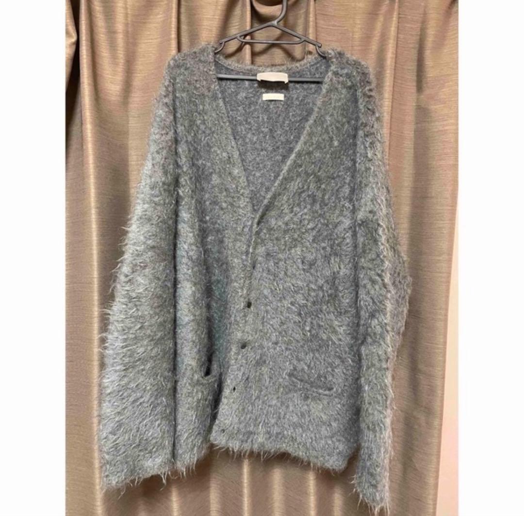 トップス YOKE 21AW LOOSED MOHAIR CARDIGAN