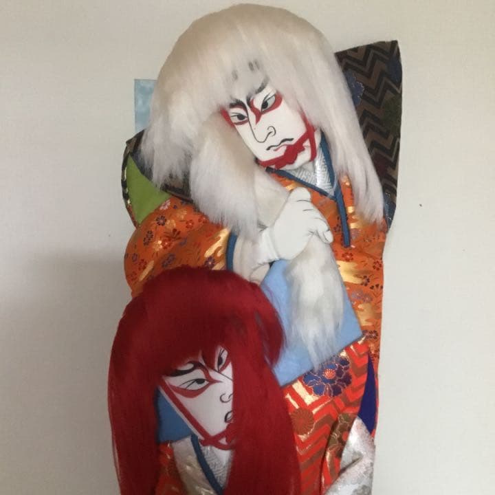 羽子板　　連獅子　　お正月飾り