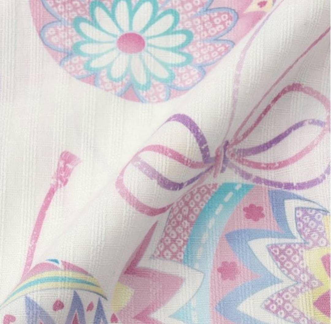 メゾピアノ 新品未使用 100cm 手鞠フラワー柄 浴衣ドレス セットアップ