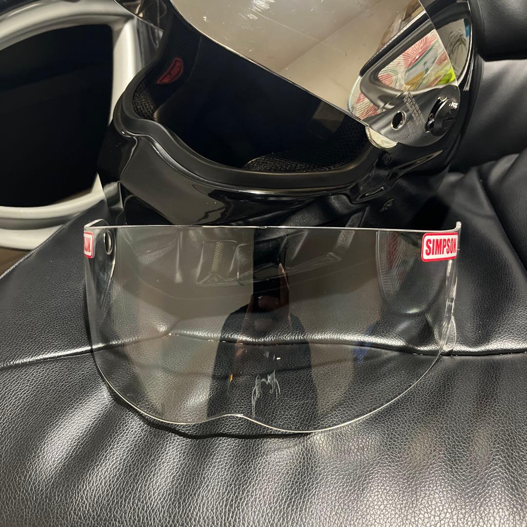 SIMPSON ヘルメット SUPER BANDIT 13 ブラック 59cm