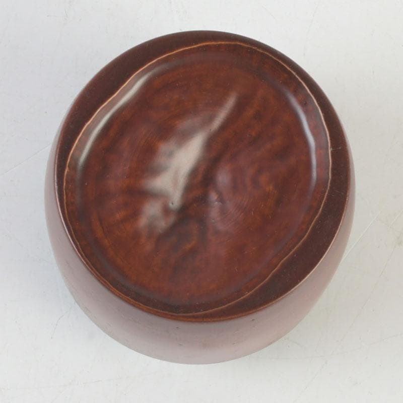 茶道具　漆塗　古竹　棗　時代箱付　V　9822